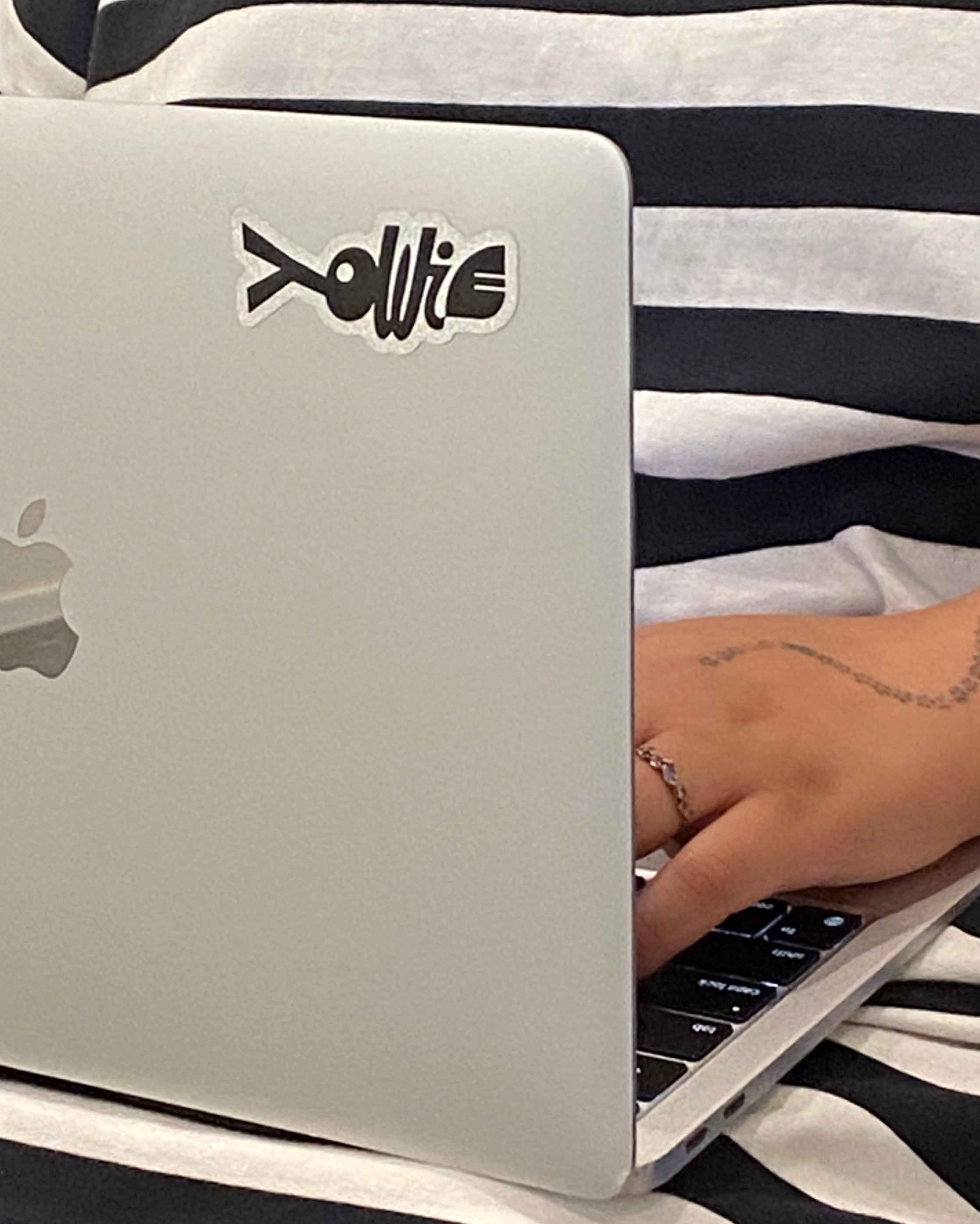 YOWIE Glitter Logo Sticker