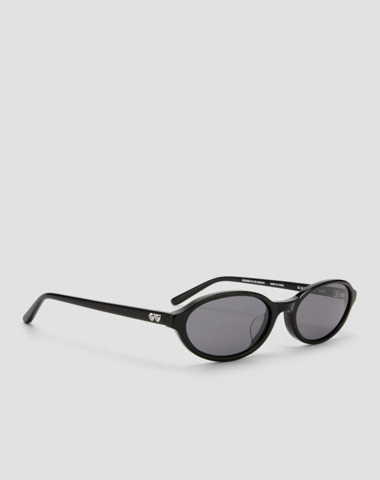 Baby Sunglasses in Black with Black Lenses
