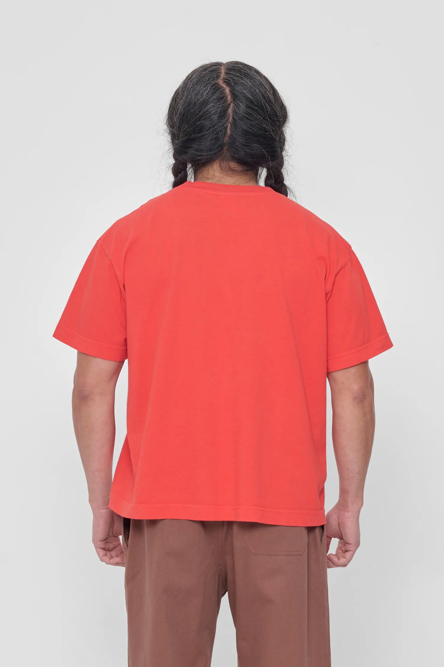 Boxier Trash Tee in Lava