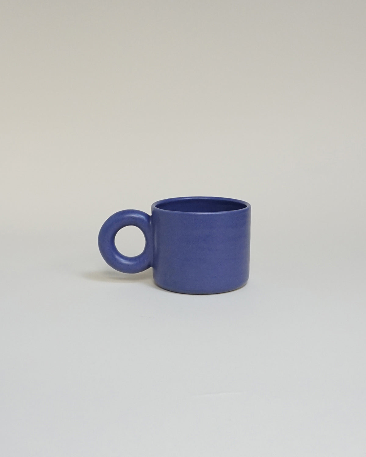 Roly Poly Amethyst Ceramic Mug