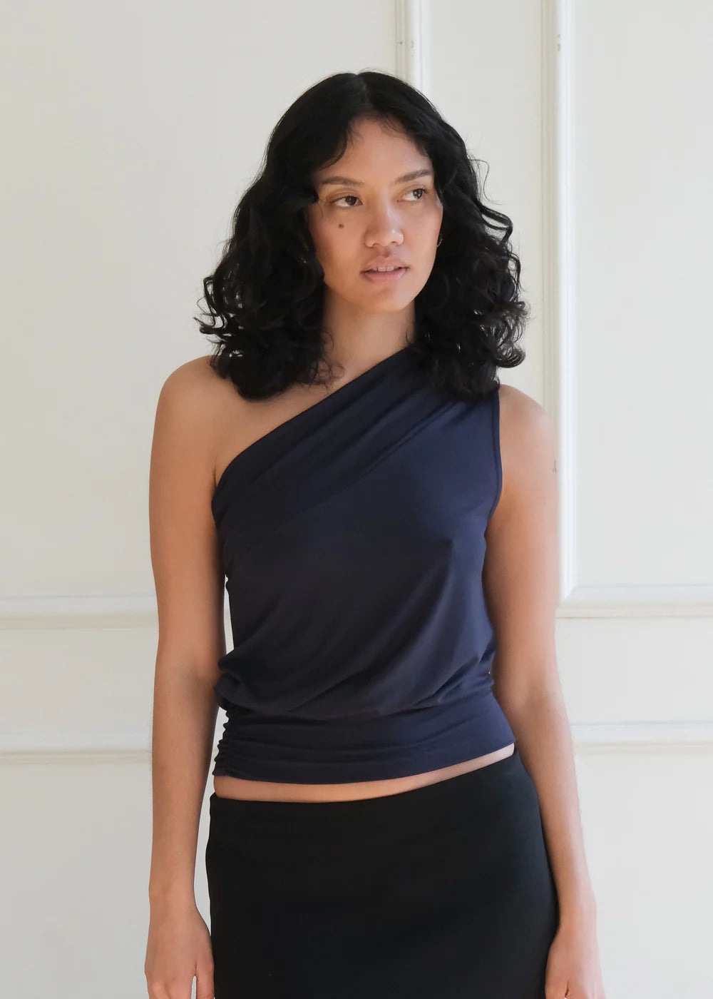 Elys Top in Navy