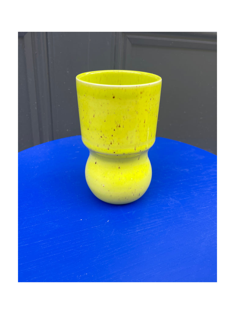 Speckled Chartreuse Ball Tumbler