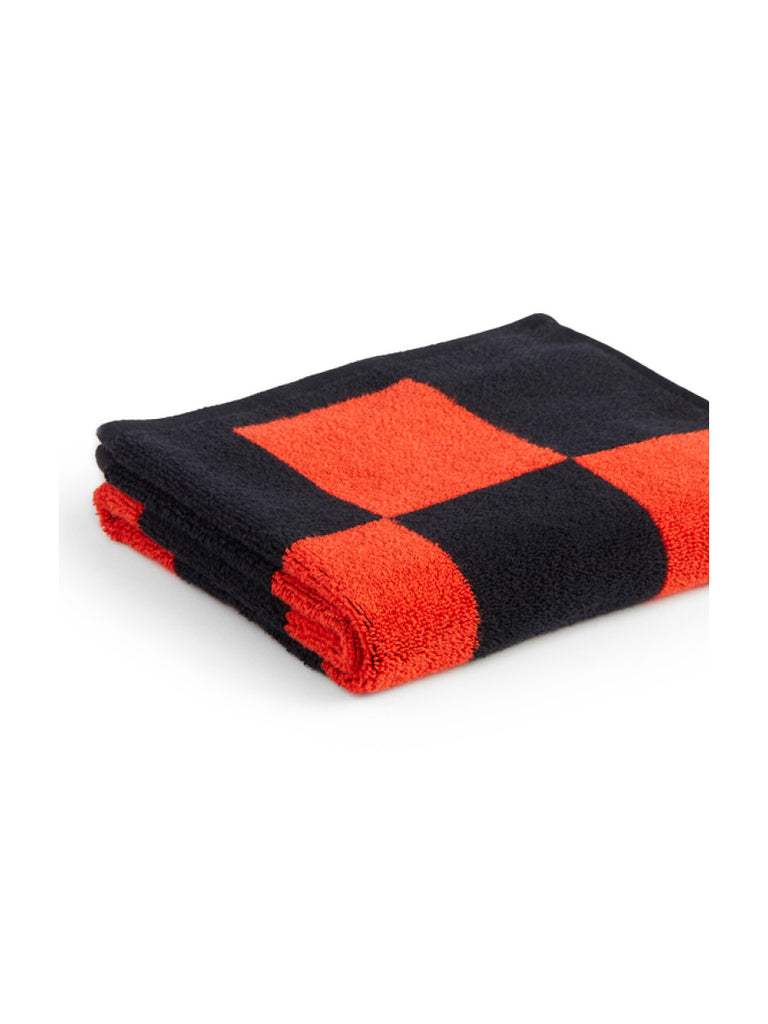 HAY - Check Hand Towel in Red