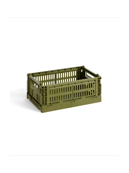 HAY - Small Crate in Olive