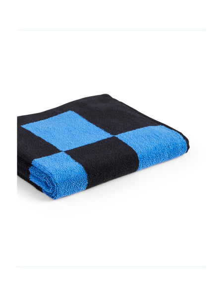 HAY - Check Hand Towel in Blue