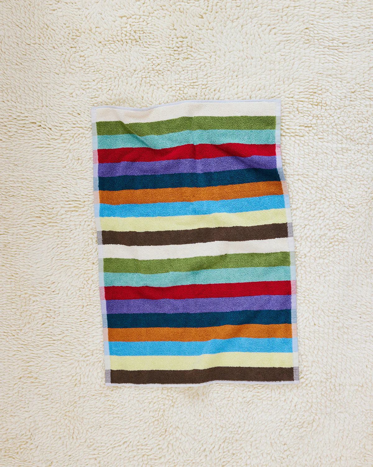 Hummingbird Stripe Hand Towel