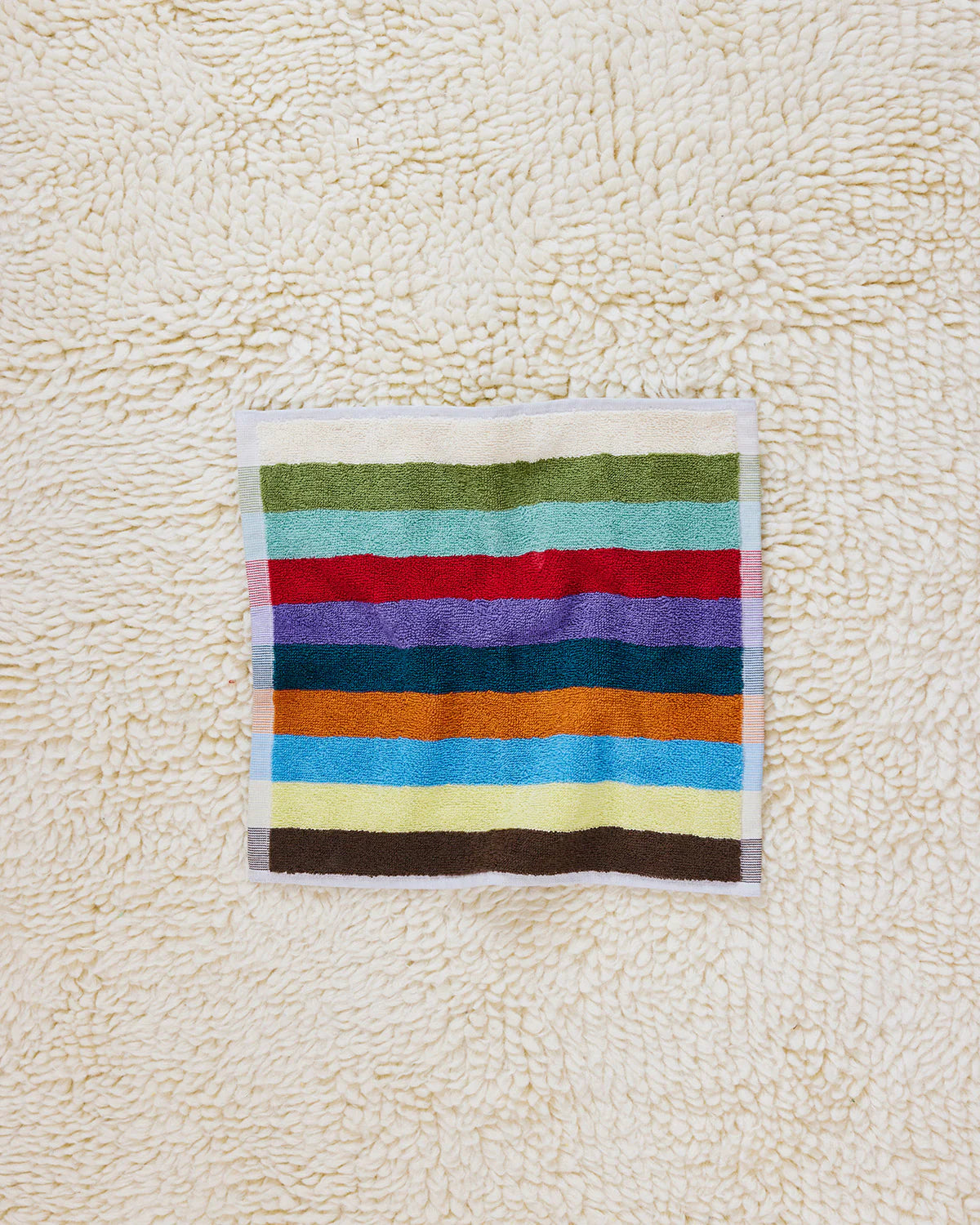 Hummingbird Stripe Wash Cloth