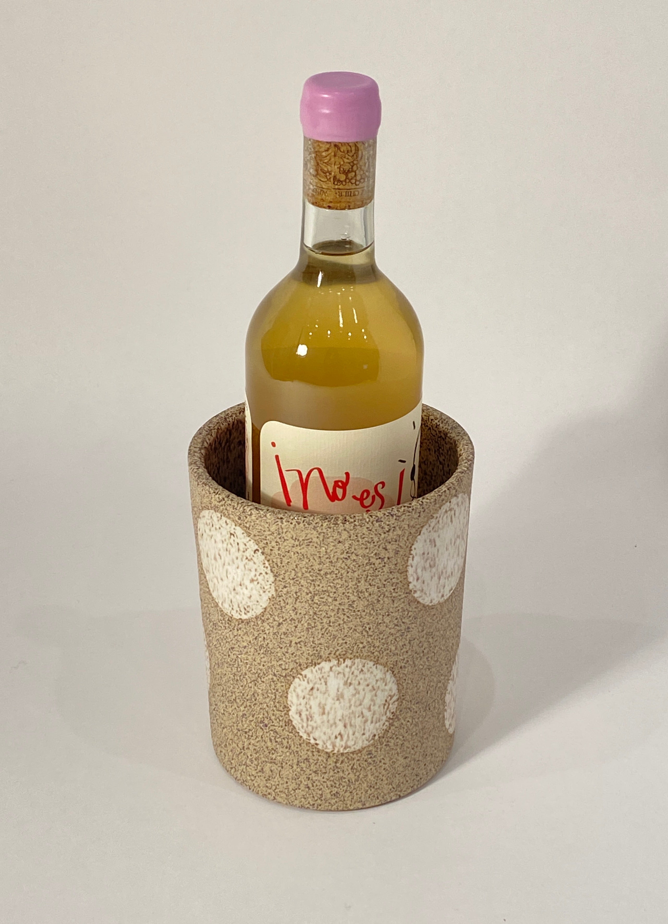 Natural Wine Chiller with White Dots