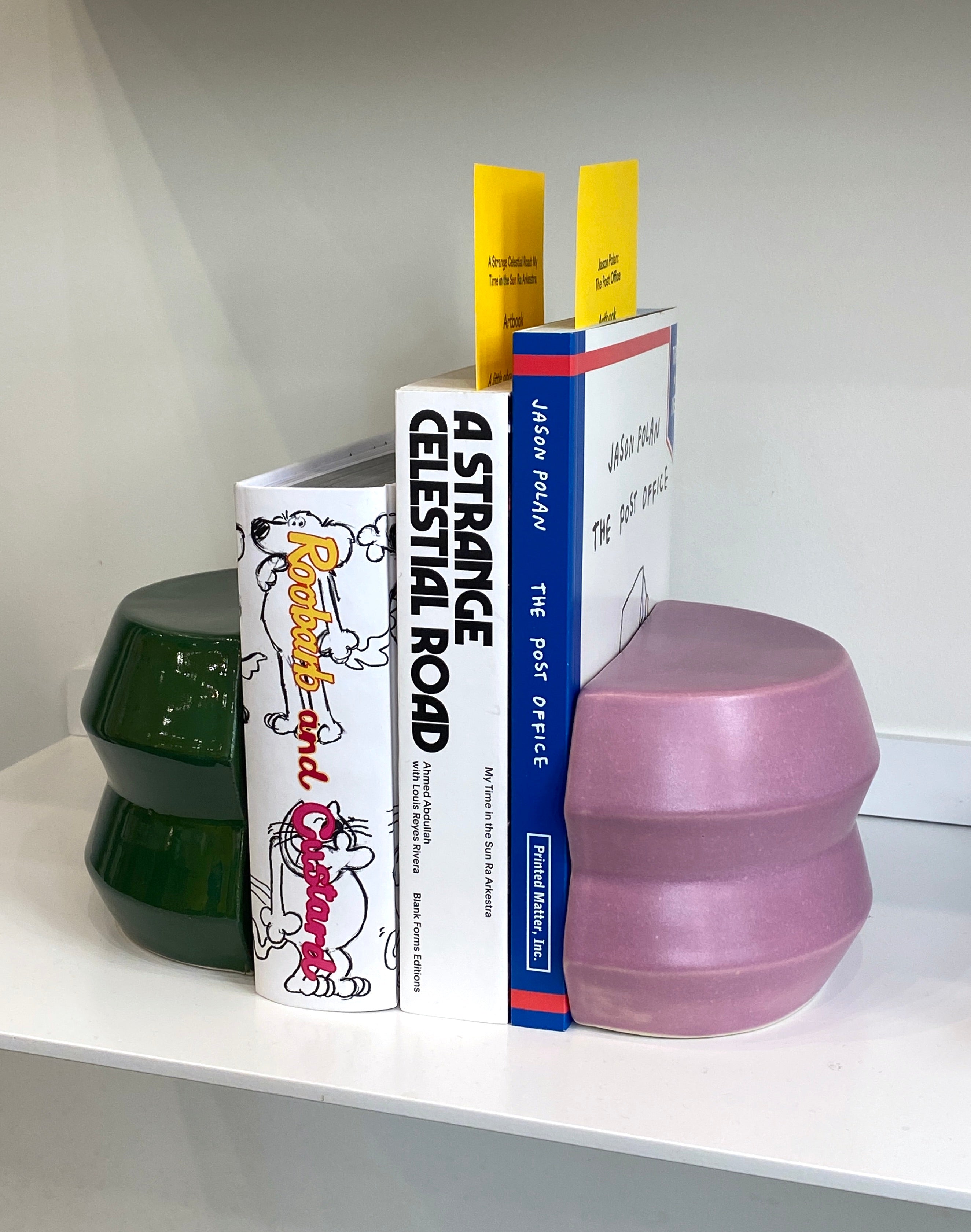 Forest and Lilac Bookend