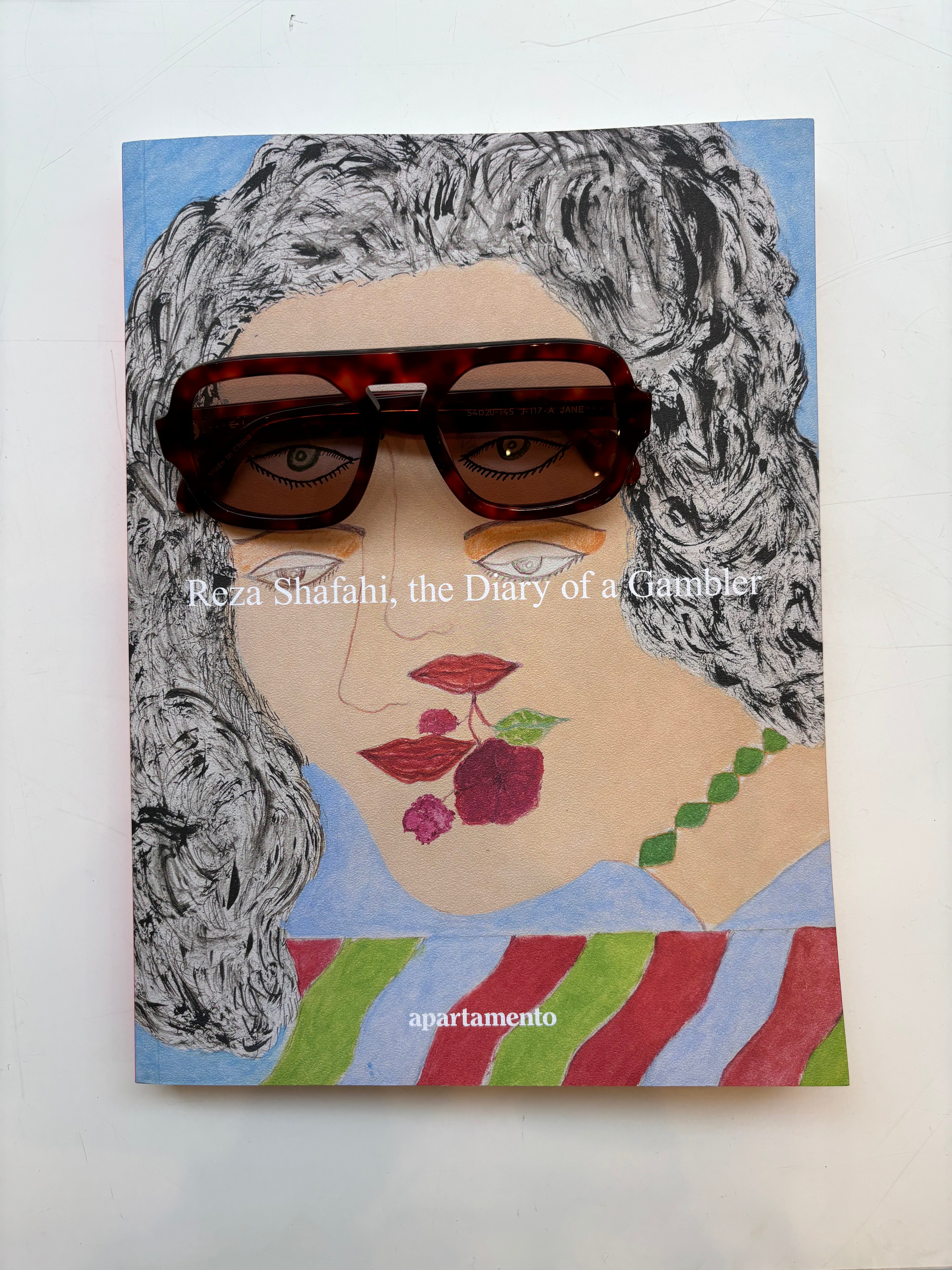 Jane in Dark Red Tortoise with Maroon Lens