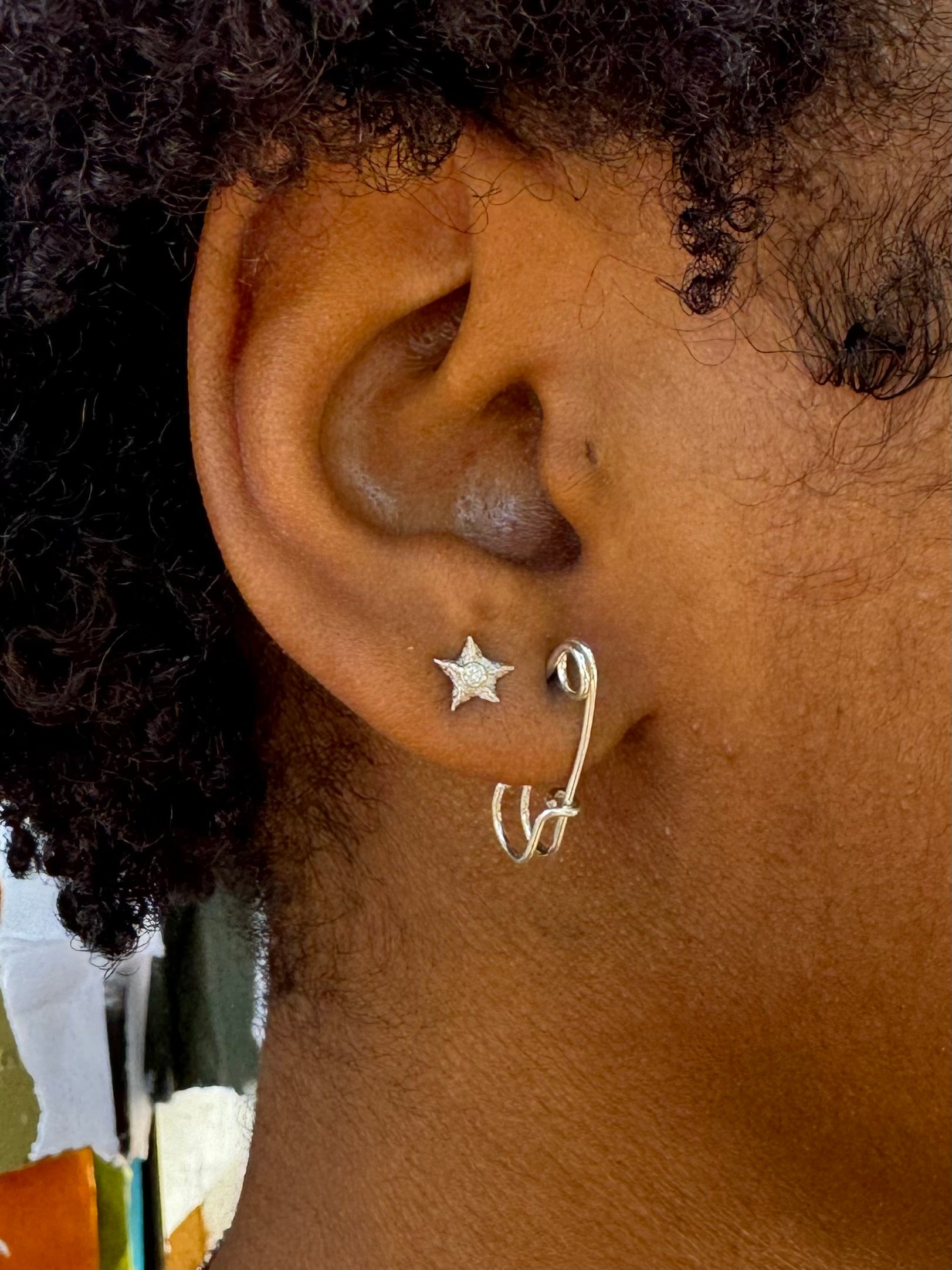 Baby Pin Earring