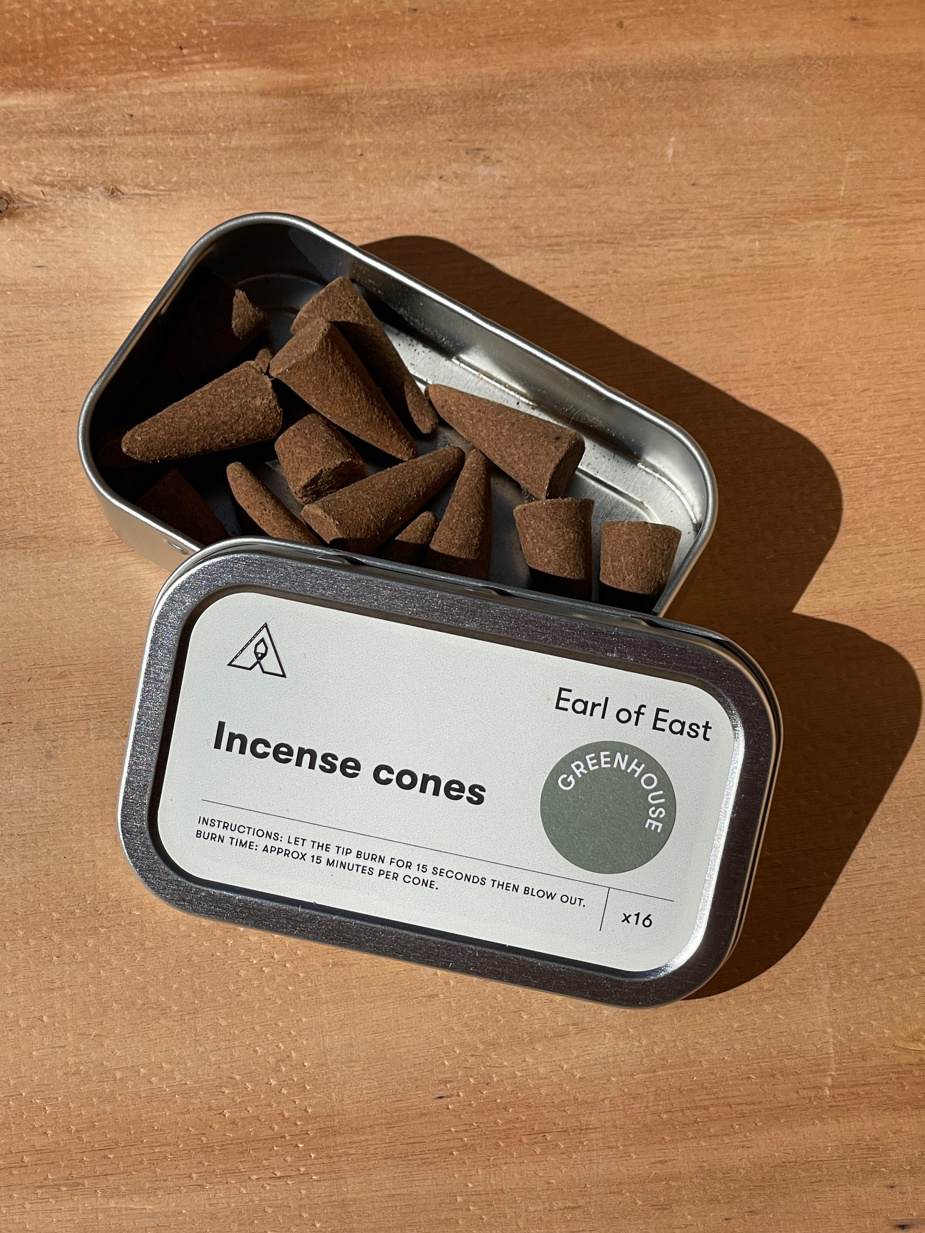 Greenhouse Incense Cones