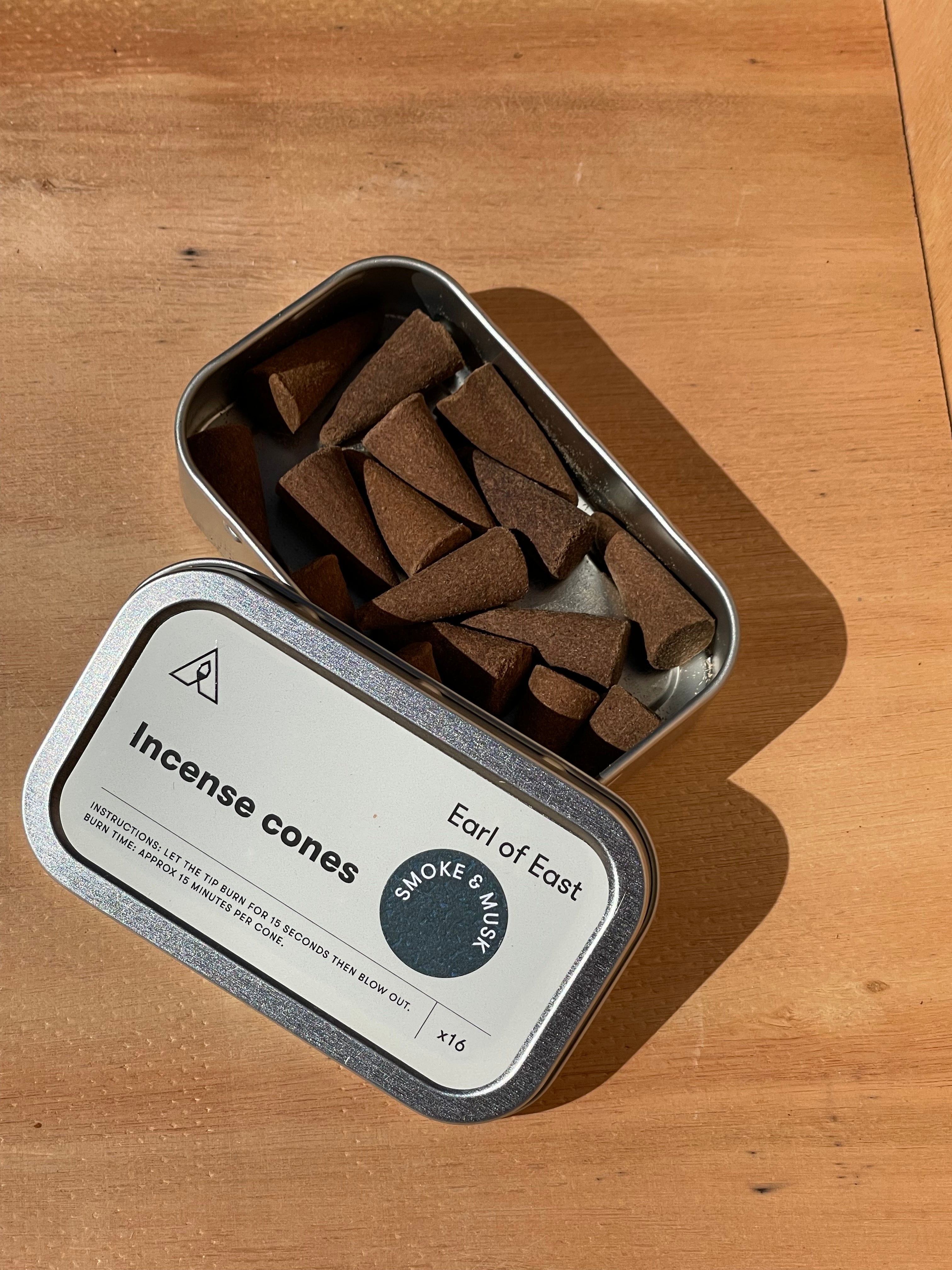 Smoke & Musk Incense Cones