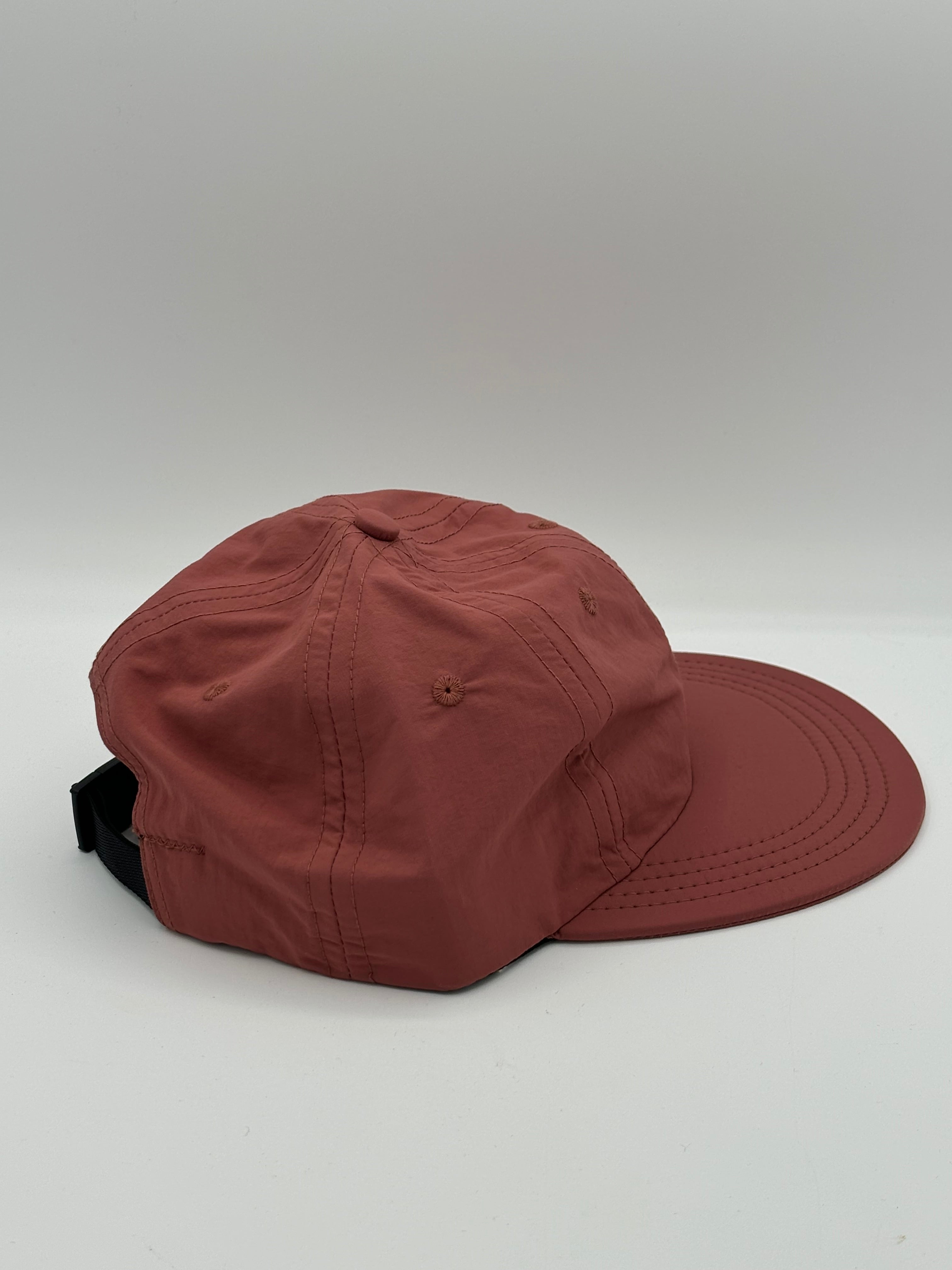 Lite Year 6-Panel Nylon Cap in Rose