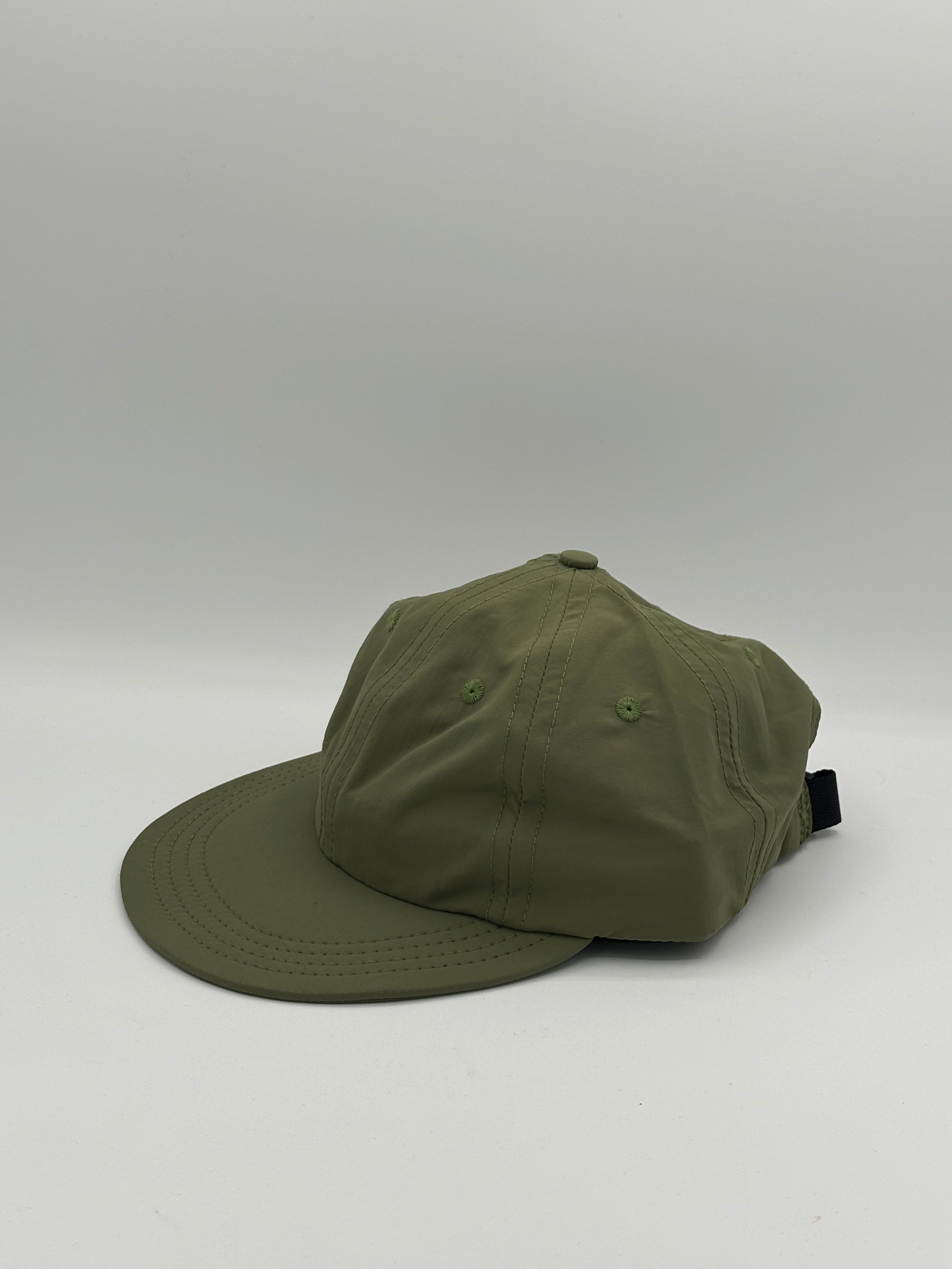 Lite Year 6-Panel Nylon Cap in Sage