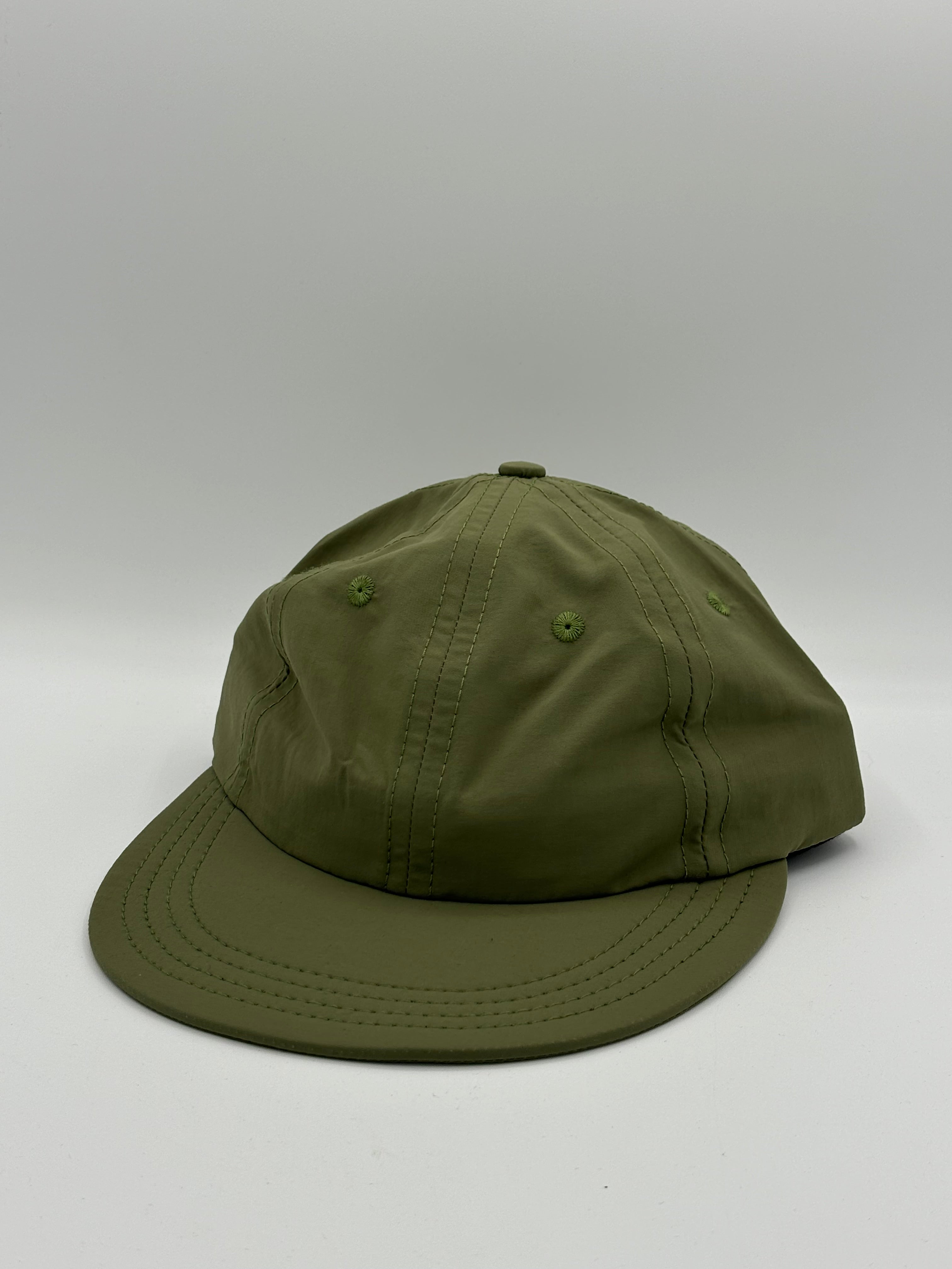 Lite Year 6-Panel Nylon Cap in Sage