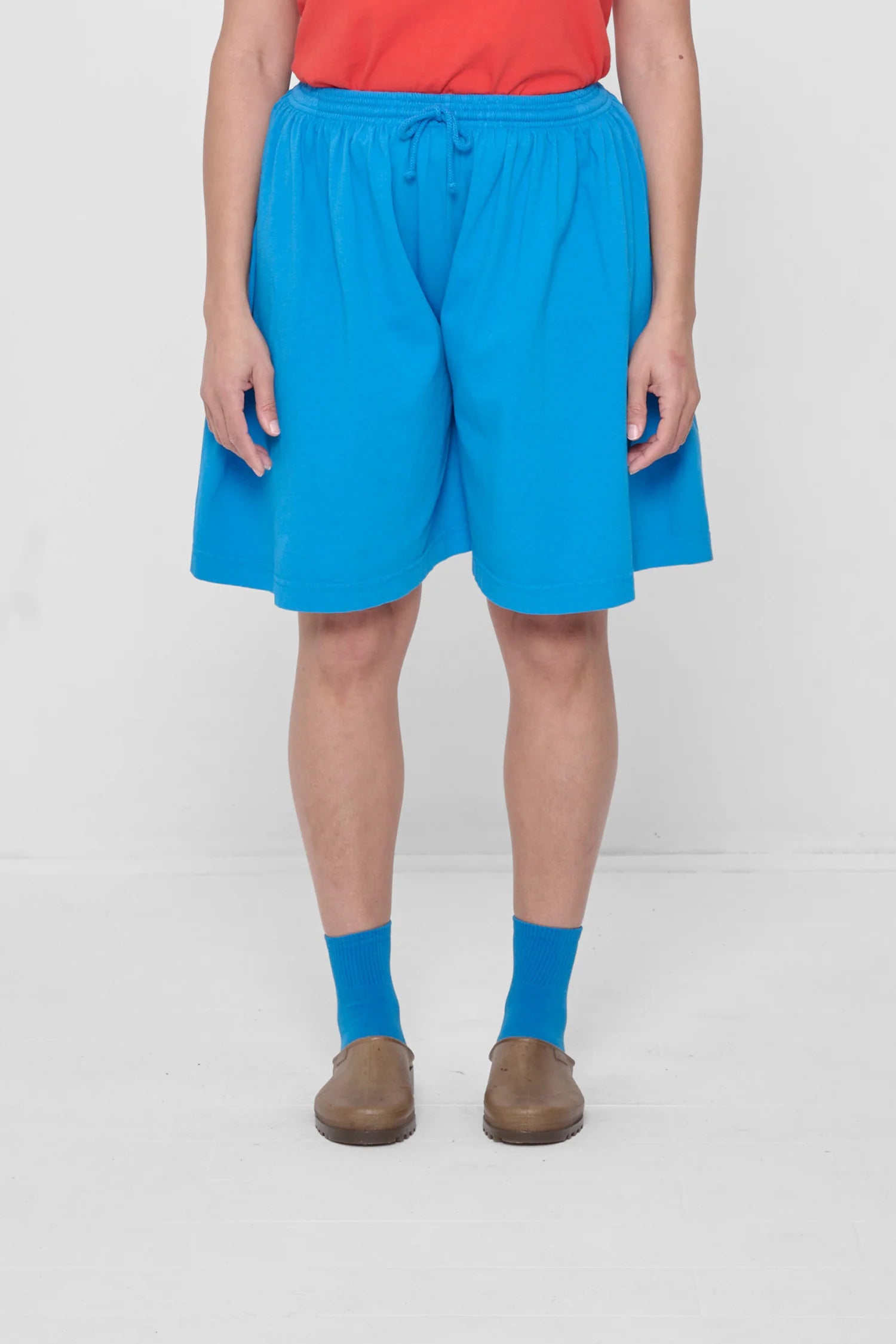 Long Tubular Shorts in Malibu