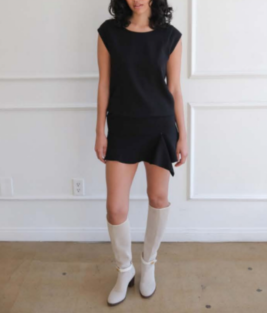 Walker Dress in Black