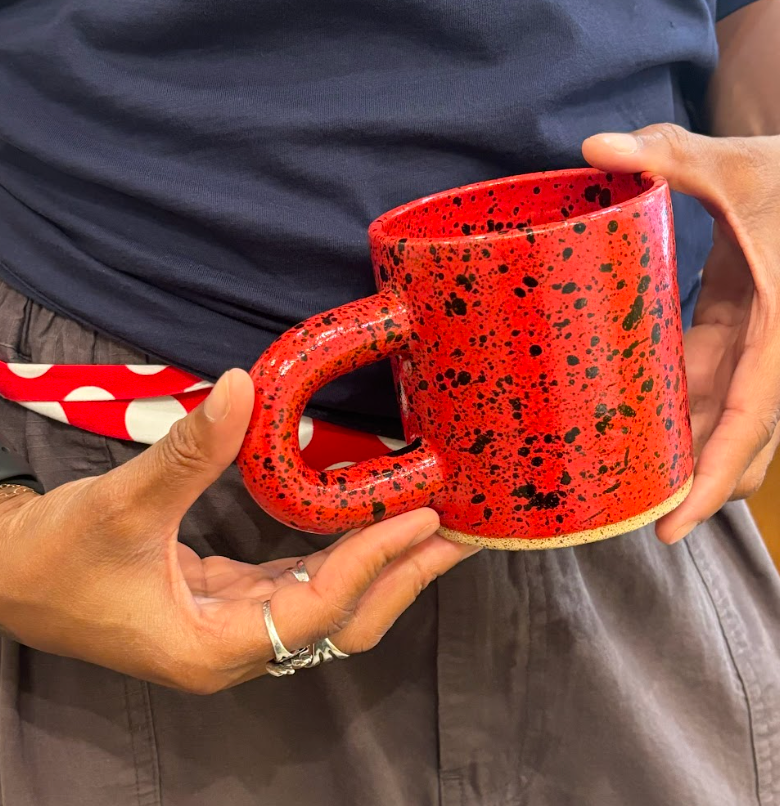 Red Speckle Mandy Mug