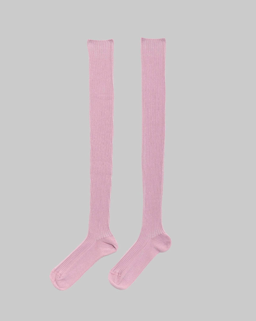 Overknee Socks in Vie Pink