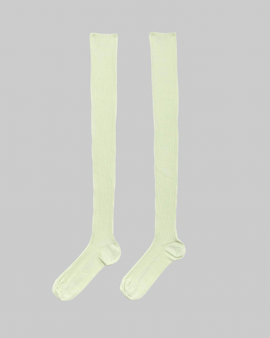 Overknee Socks in Kir Green