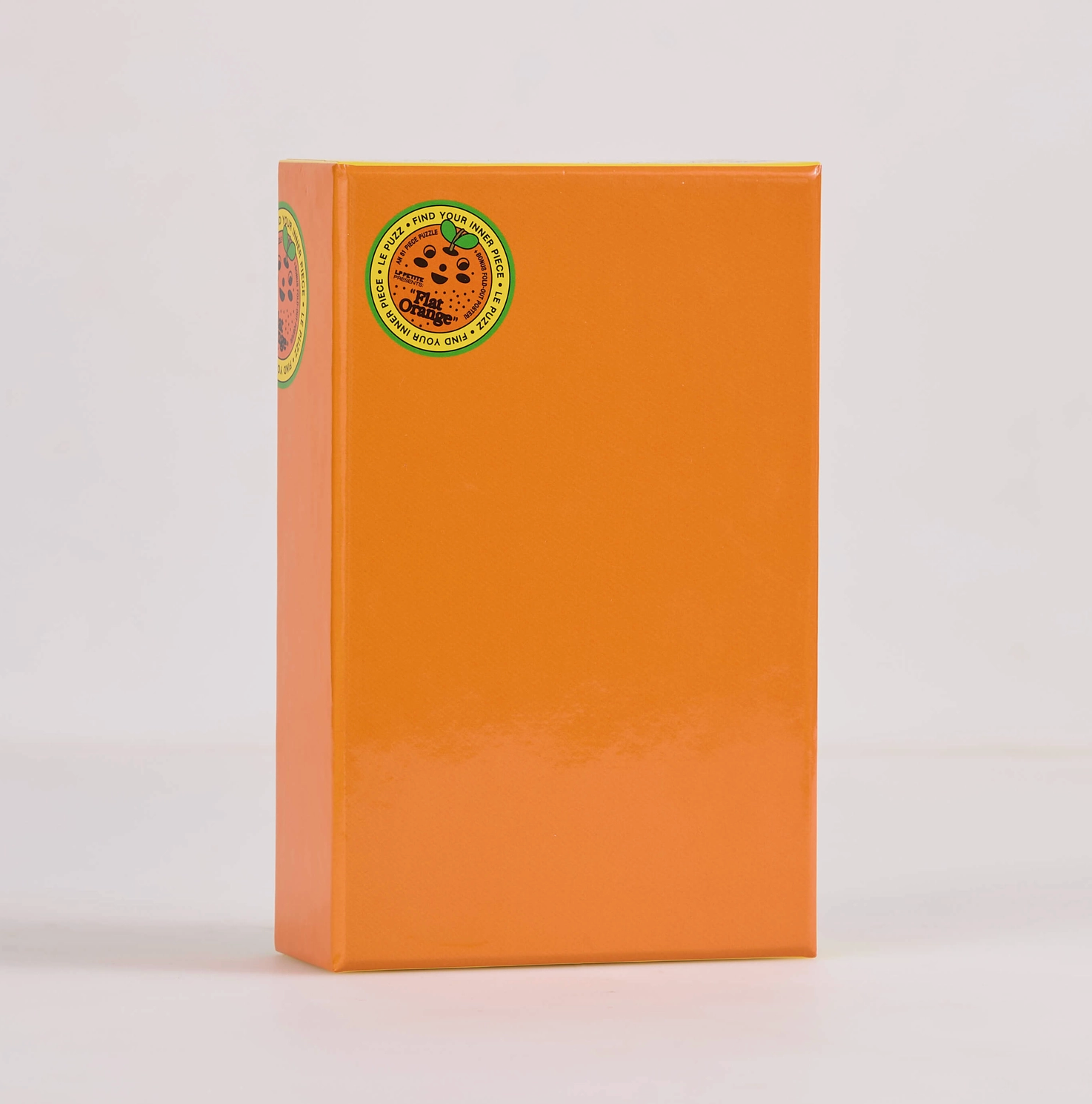 Flat Orange  81 ct. Mini Puzzle by Le Puzz