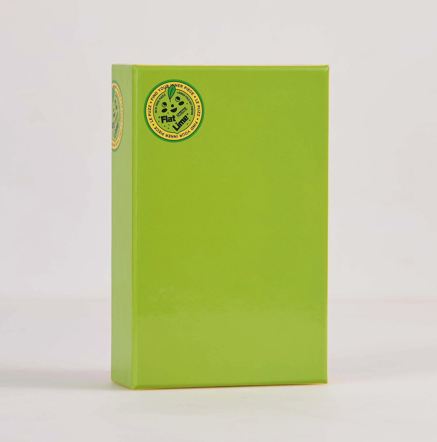 Flat Lime  81 ct. Mini Puzzle by Le Puzz