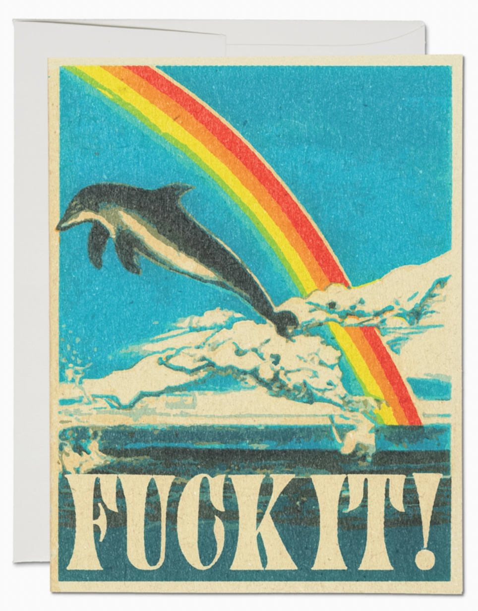Fuck It! Greeting Card