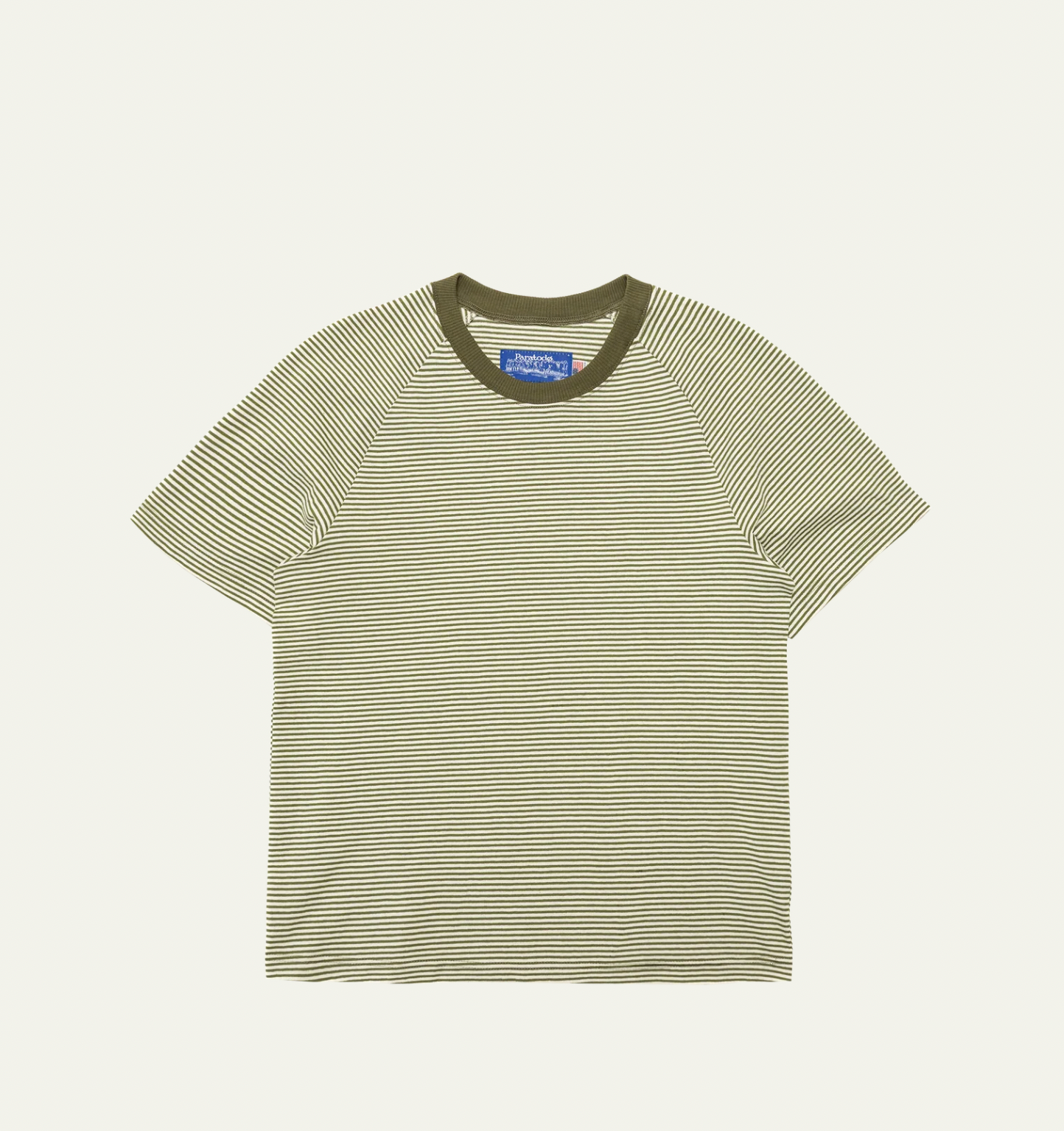 Lo-Fi Tee in Yellow Stripe