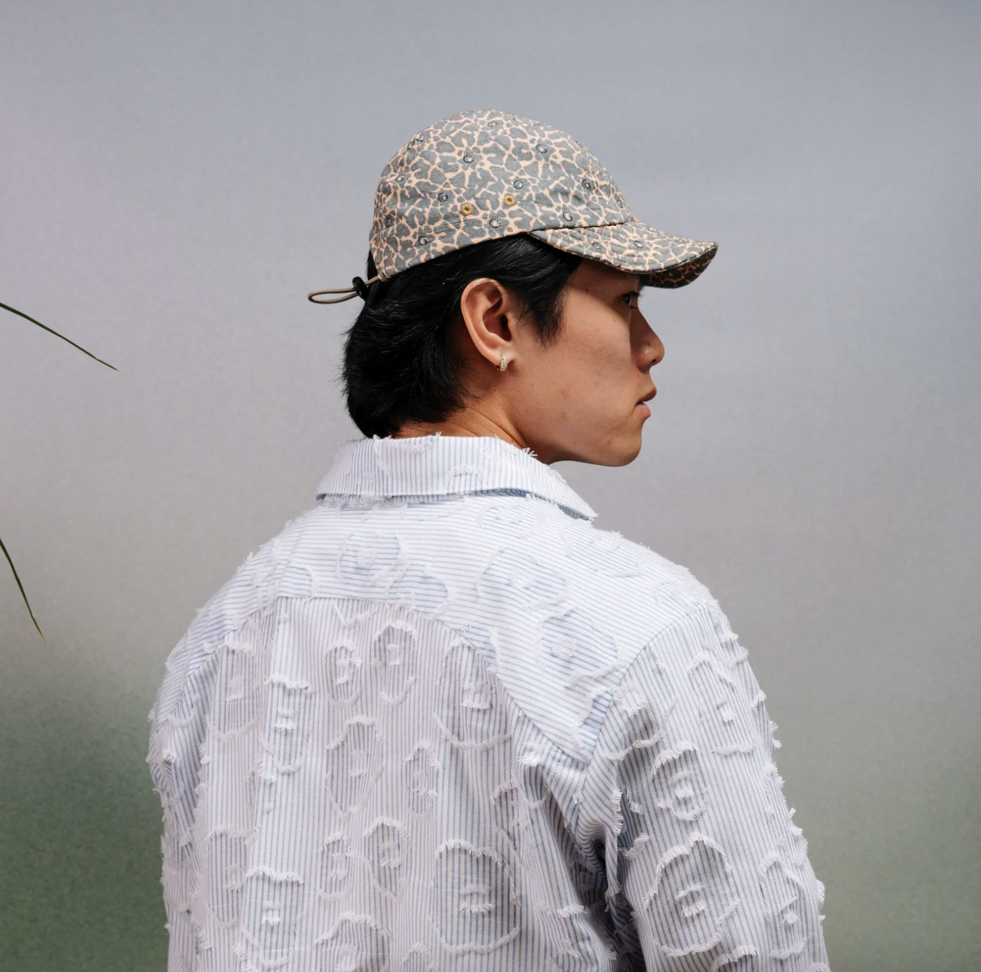 Floral Block Print Lo-Fi Runner Cap