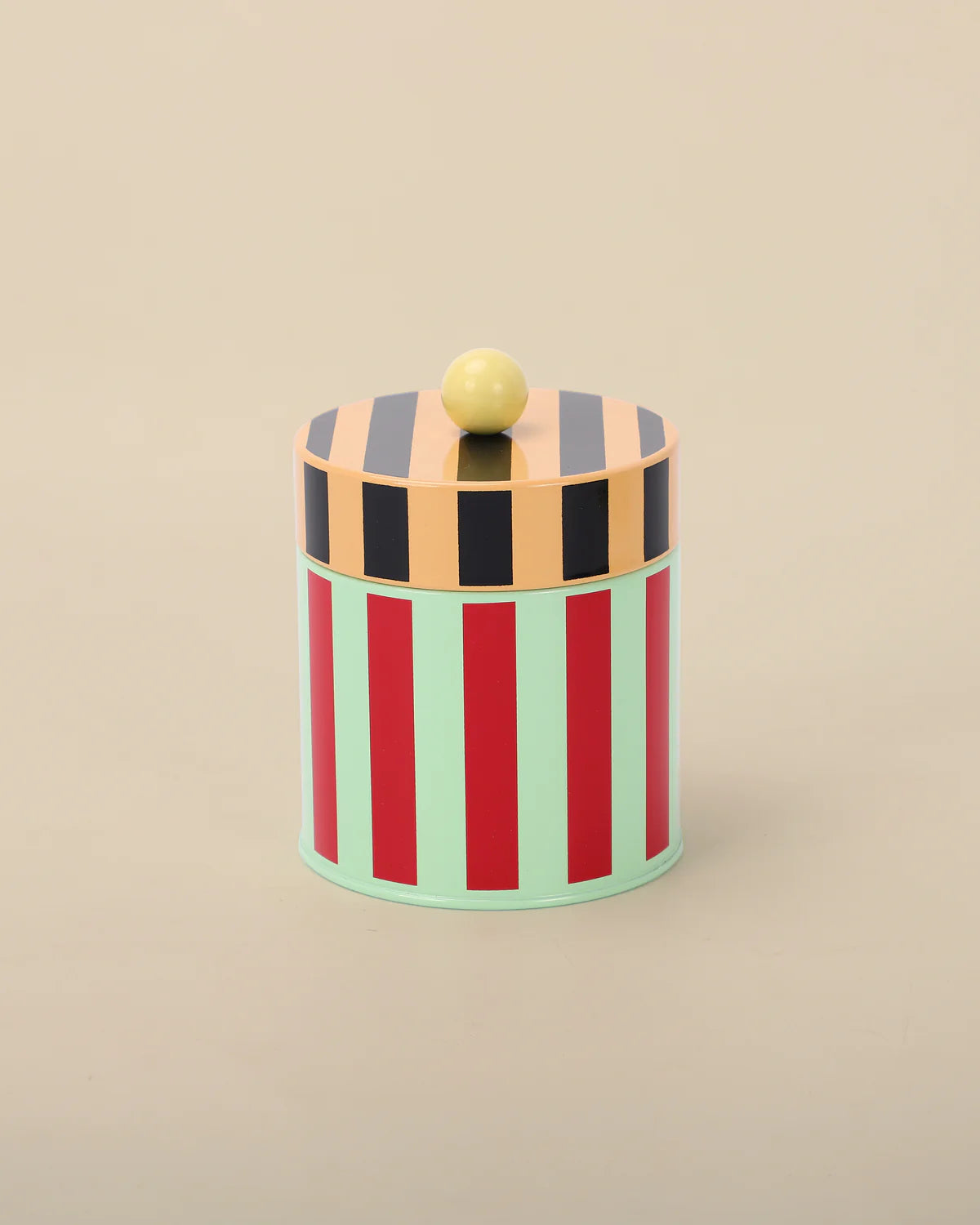 Short Striped Canister
