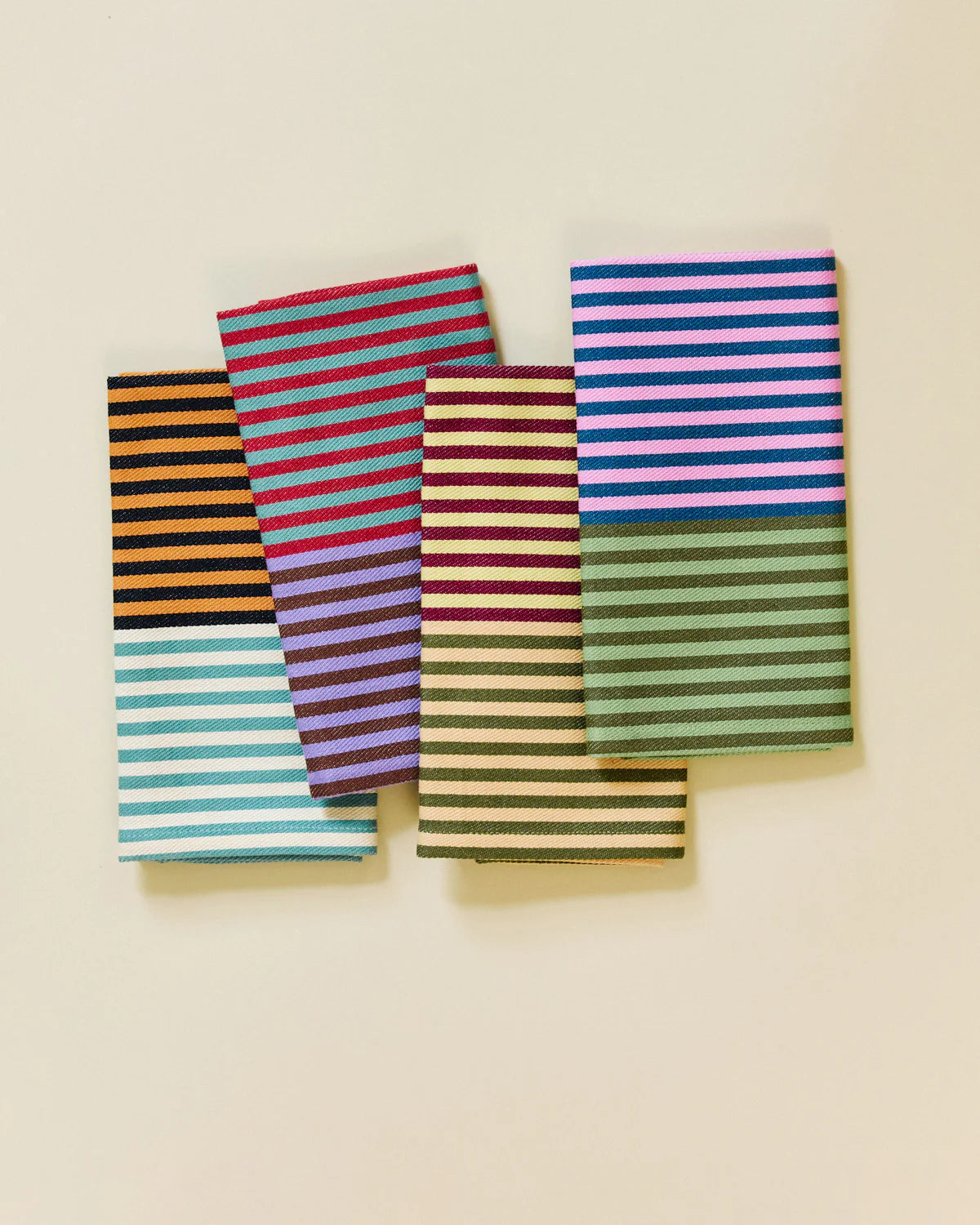 Duo Stripe Napkins Set of 4