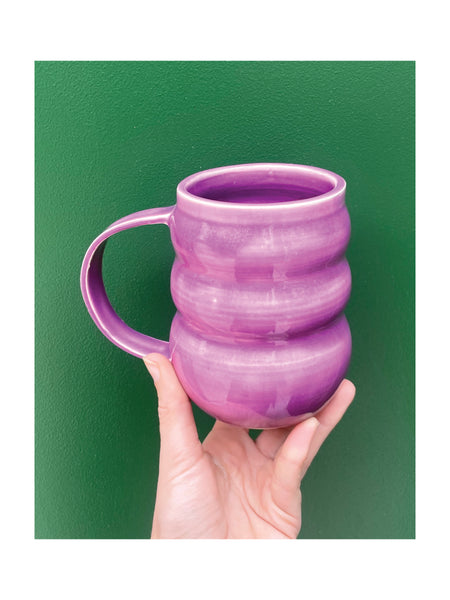 Purple Mug by Chinelo Ofundo