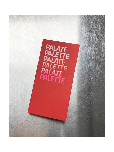 Red Palate Palette Cookbook