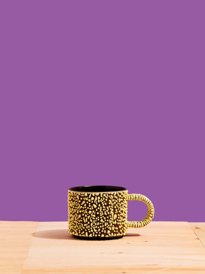 Yellow Crawling Mug