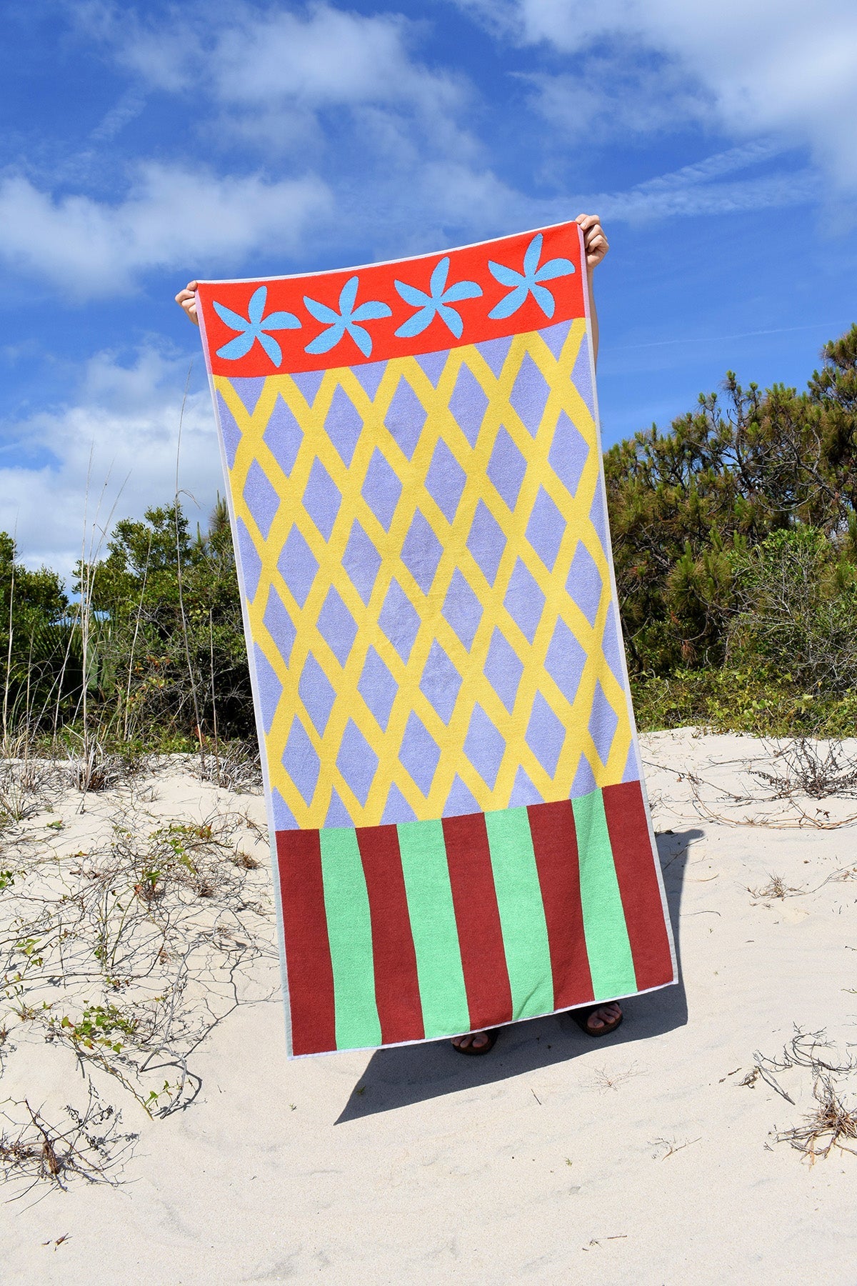 Beach Towel in Fence