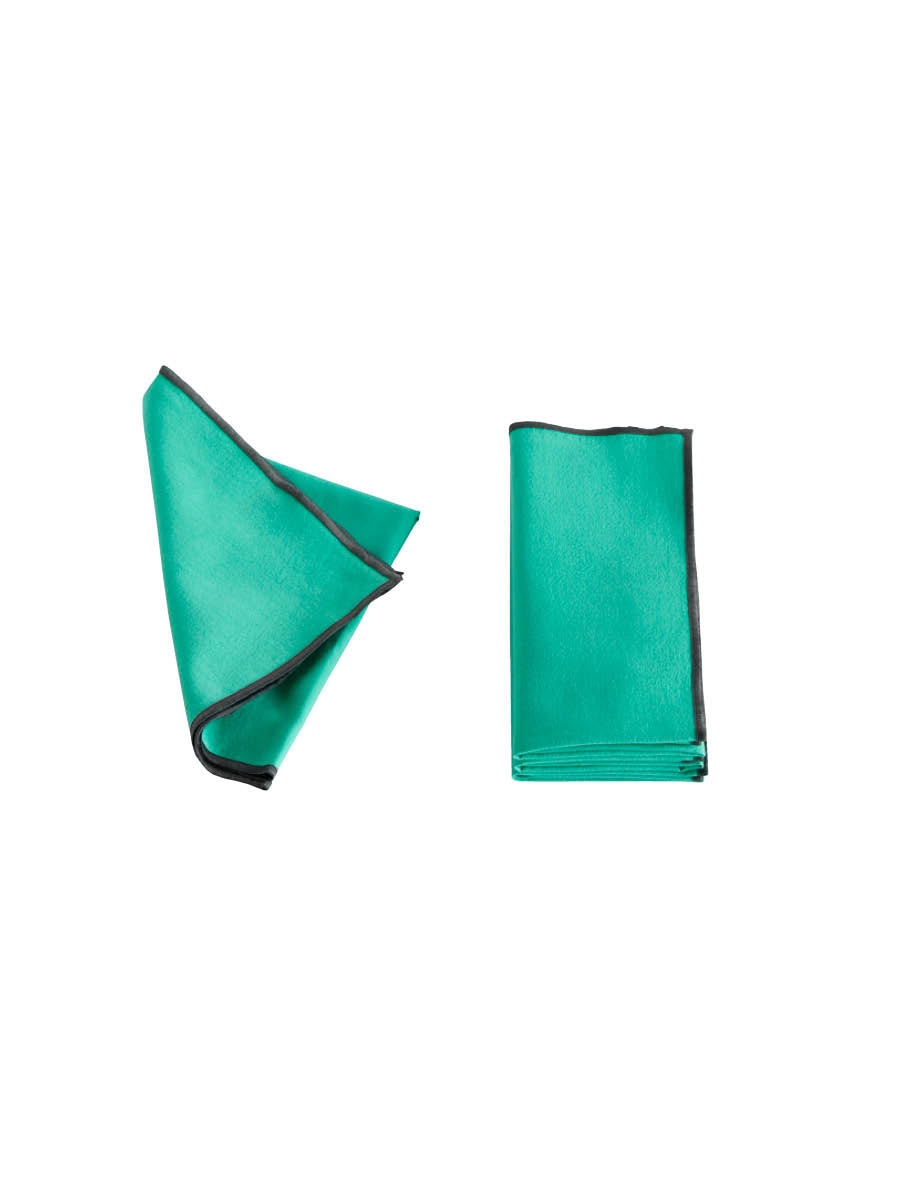 Green Outline Napkins