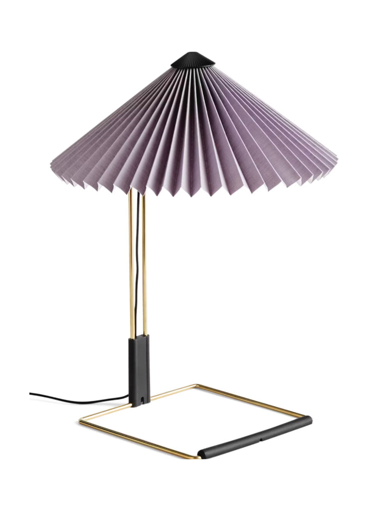 Matin Table Lamp in Lavender by HAY