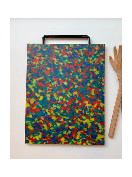Large Cutting Board in Primary Rainbow by Fredericks & Mae