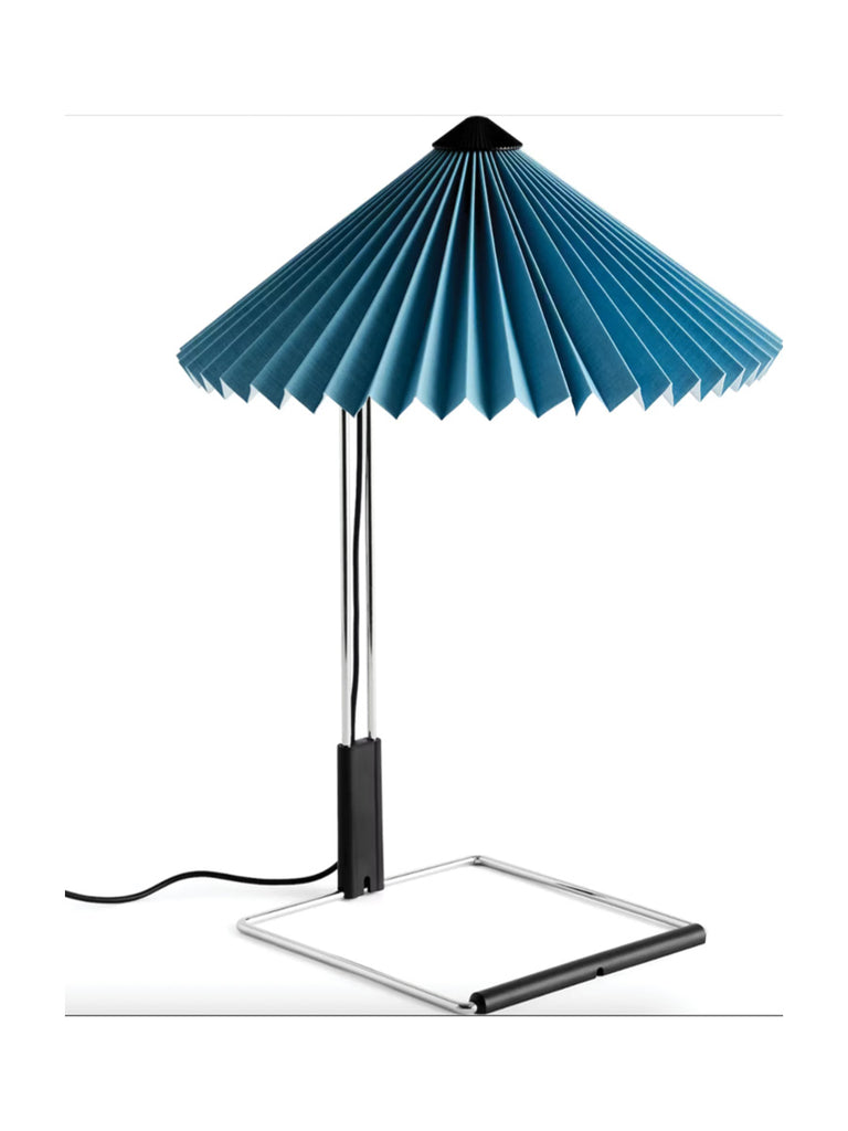 Matin Table Lamp in Light Blue by HAY