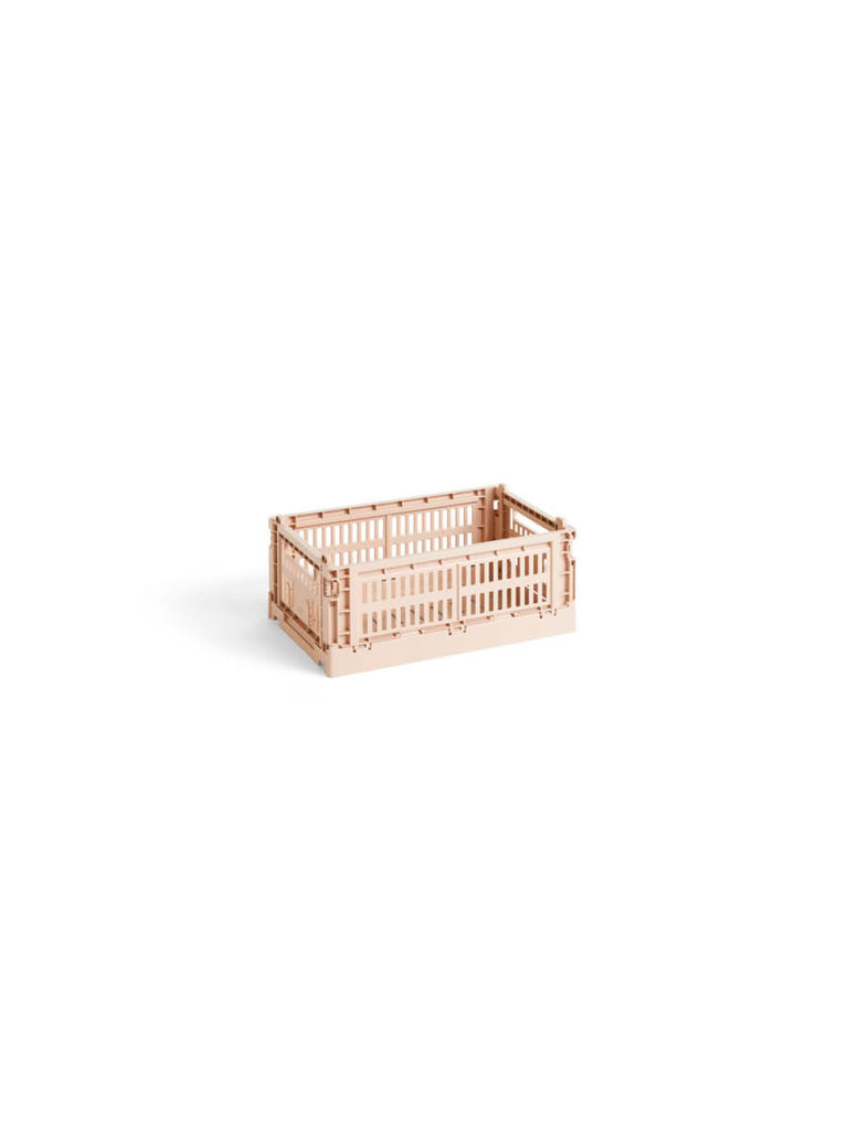 Small Hay Crate in Powder Pink