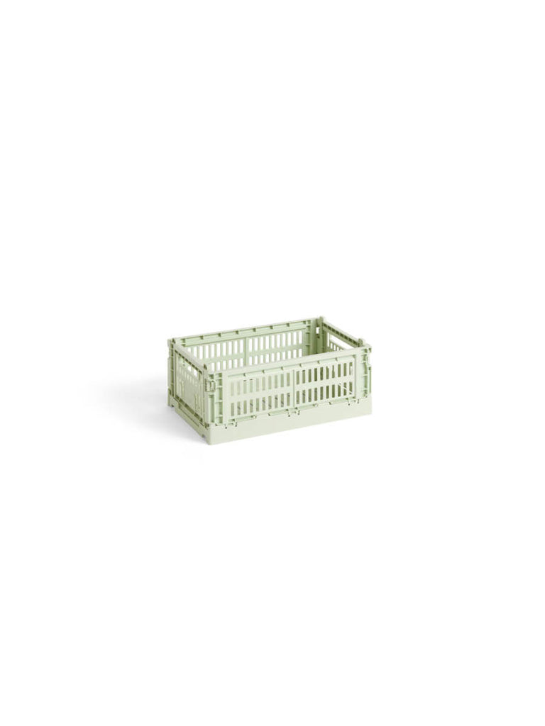 Small Hay Crate in Mint