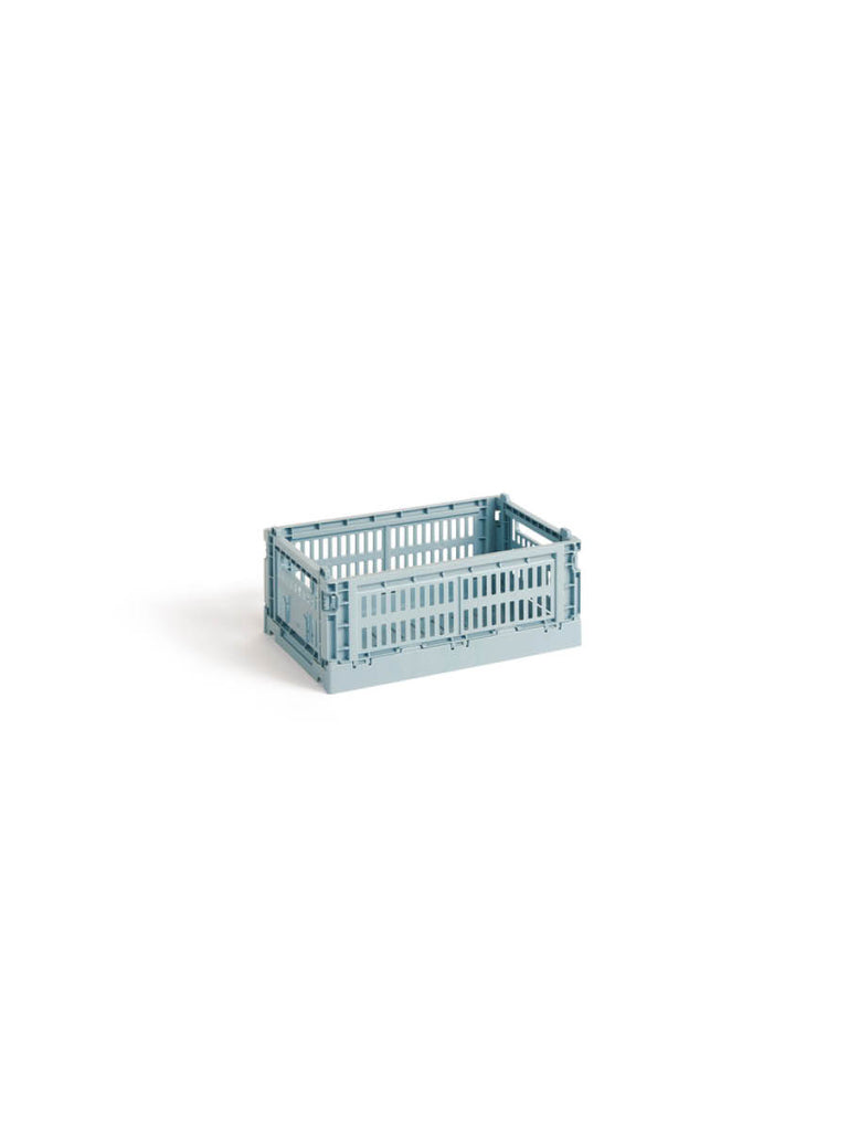 Small Hay Crate in Dusty Blue