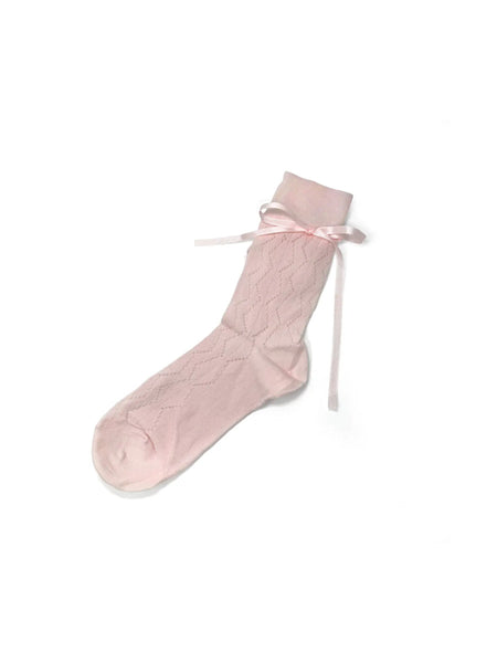 Ballerina Socks in Baby Pink