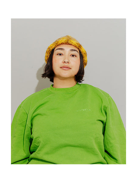 YOWIE Crewneck in Parrot Green