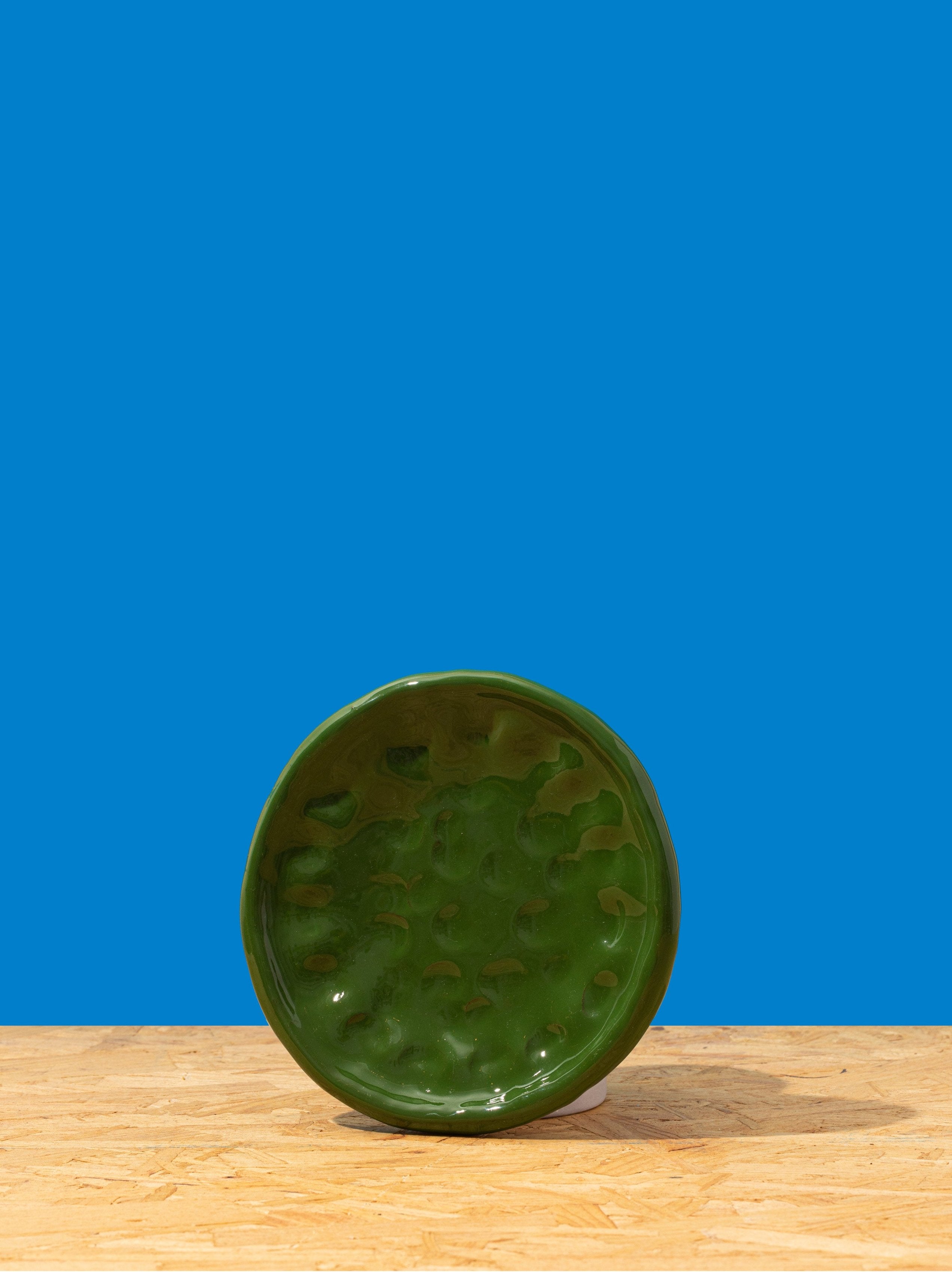 Lunch Plate in Froggy Green